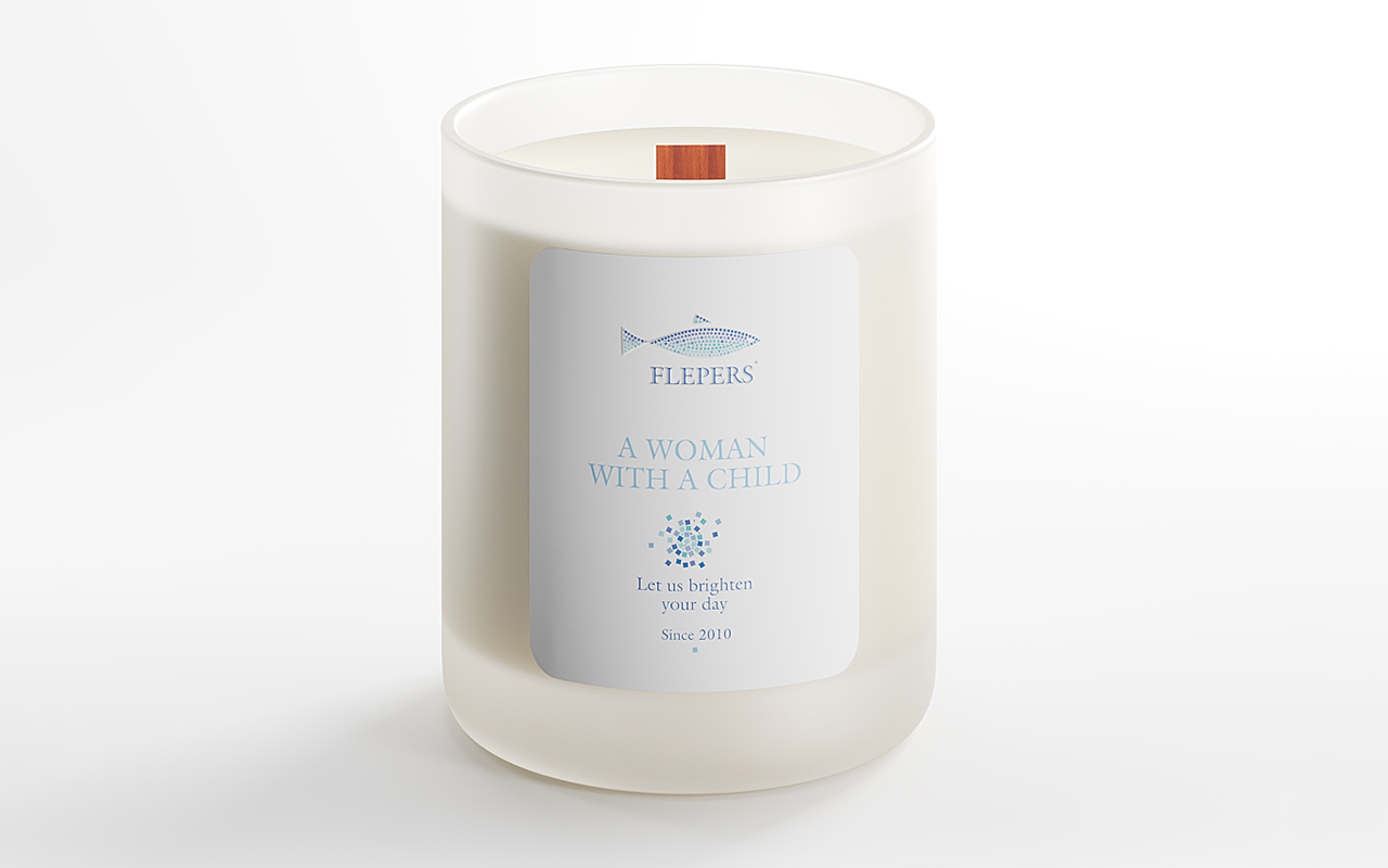 Flepers A woman with a child